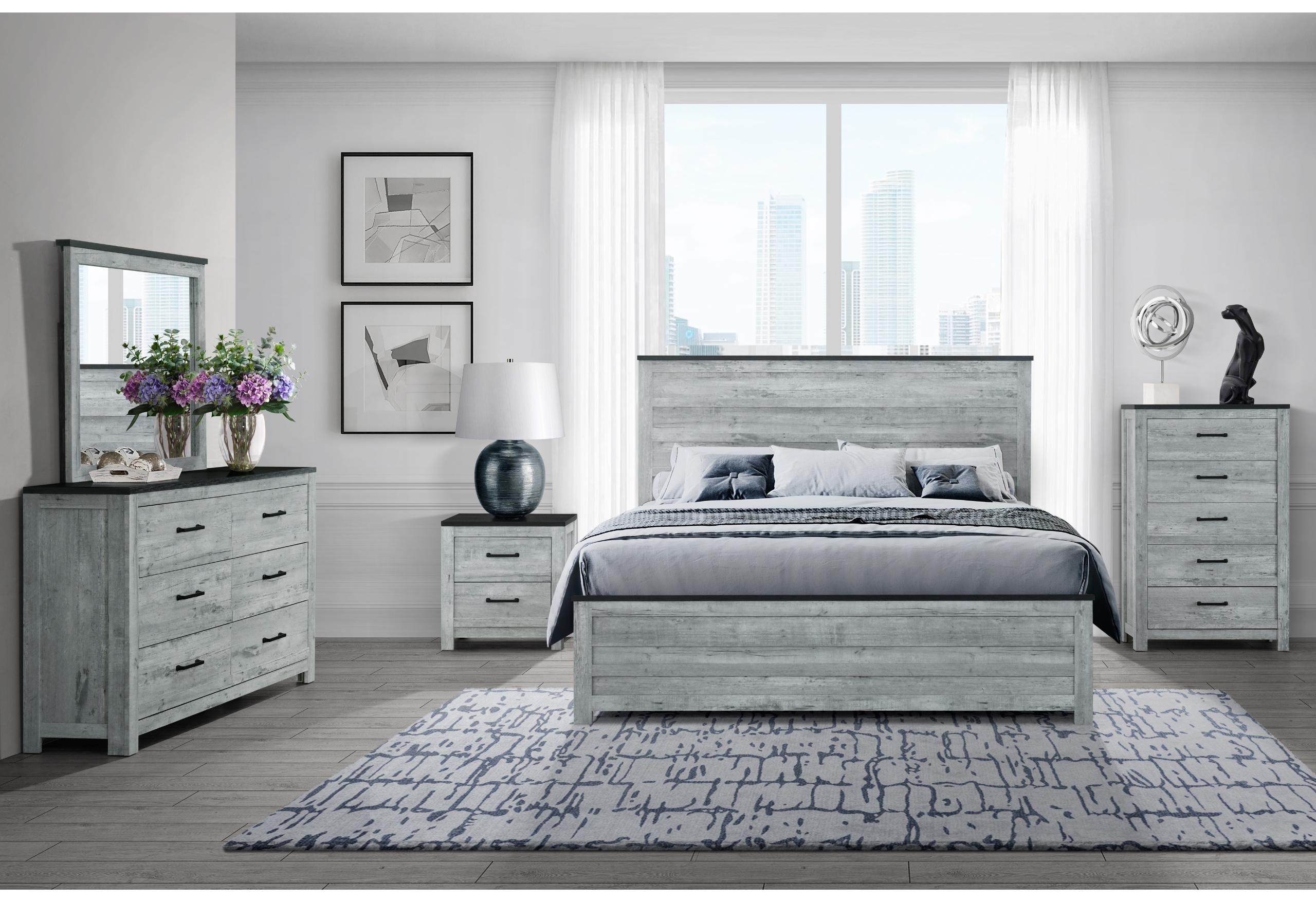 WOODMONT QUEEN BED GROUP