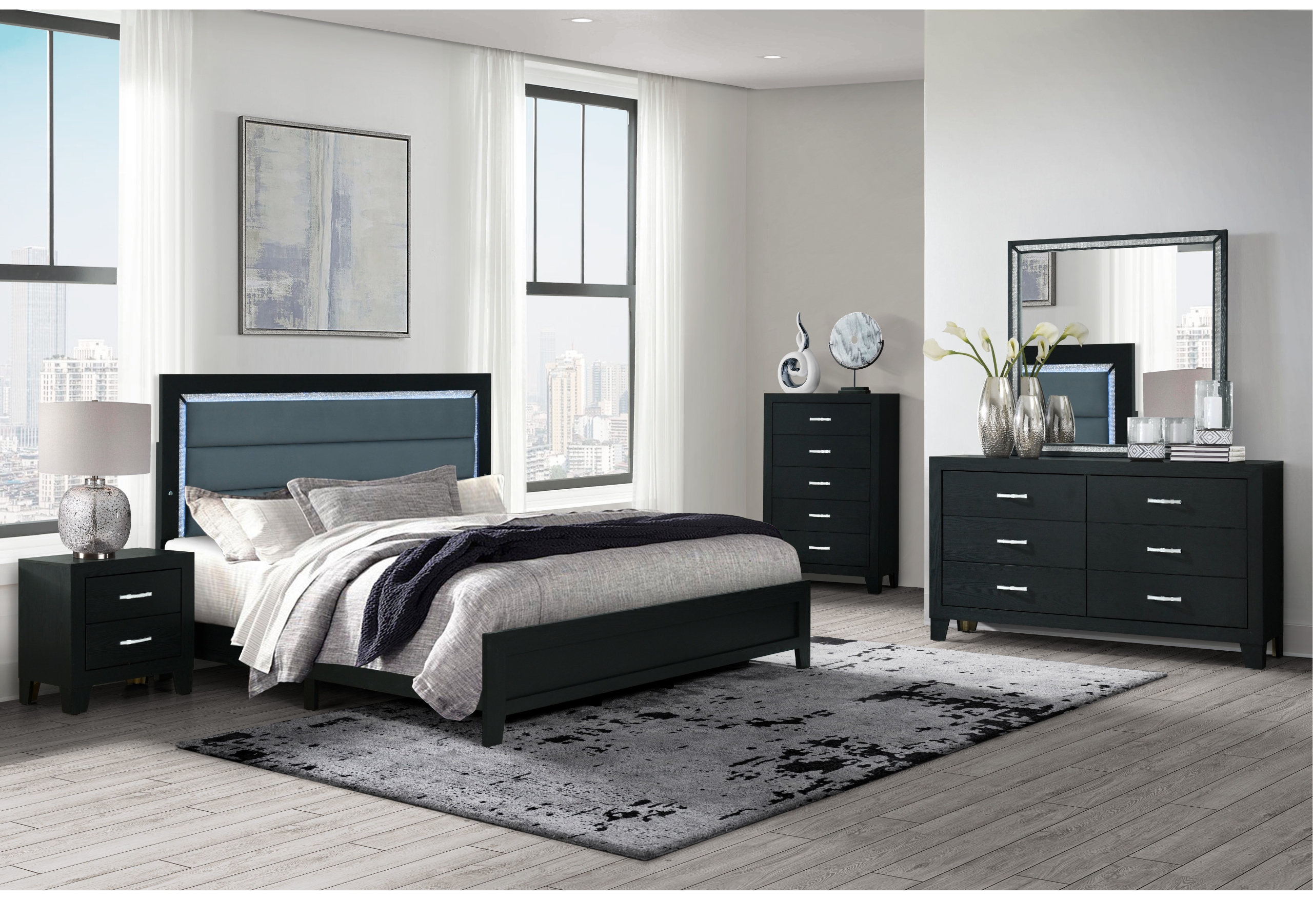 HEIDI QUEEN BED GROUP